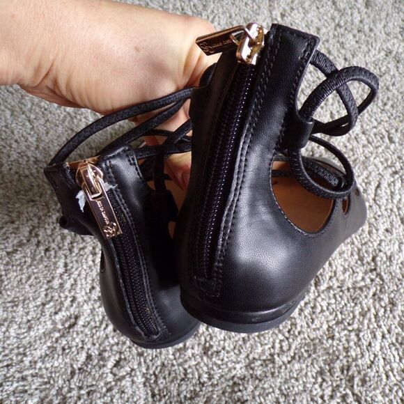 NWOT Jessica Simpson lace up flats 7 - Picture 4 of 7